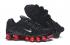 Nike Shox TL 1308 Black Metallic Silver Red Running Shoes AV3595-036