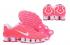 Nike Air Shox TLX 0018 TPU red and white women Shoes