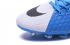 Nike Hypervenom Phelon III FG white blue football shoes