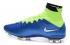 Nike Mercurial Superfly Soccer Cleats Volt Blue Lagoon 718753-487