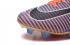 Nike Mercurial Superfly V FG ACC High EA Sports Football Shoes Soccers Orange Navy Blue