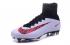 Nike Mercurial Superfly V FG ACC High Football Shoes Soccers Black White Red
