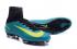 Nike Mercurial Superfly V FG ACC High Football Shoes Soccers Blue