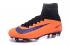 Nike Mercurial Superfly V FG ACC High Football Shoes Soccers Orange Black