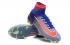 Nike Mercurial Superfly V FG Spark Brilliance Elite Pack ACC Soccers Grey Blue Orange