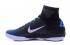 Nike Mercurial X Proximo II IC ACC MD Football Shoes Soccers Black Blue