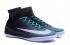 Nike Mercurial X Proximo II IC ACC MD Football Shoes Soccers Black Bluish Green