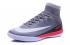 Nike Mercurial X Proximo II IC MD Football Shoes Soccers Black Grey Red