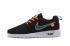 Off White Nike Roshe One BR Running Shoes Black Orange 718552