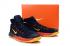 Nike Hyperdunk Youth Big Kid Basketball Shoes Dark Blue Yellow Orange