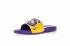 NBA x Nike Benassi SolarSoft Slide 2 Sandals Amarillo Field Purple 917551-700