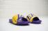 NBA x Nike Benassi SolarSoft Slide 2 Sandals Amarillo Field Purple 917551-700