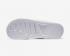 Womens Nike Benassi Duo Ultra Slide White Metallic Silver Womens Shoes 819717-100