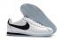 Nike Classic Cortez Nylon Prm Leather White Black Casual 807471-172