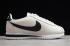 Womens Nike Classic Cortez Leather Pale Ivory Black 807471 111