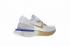 Nike Epic React Flyknit Dusk to Dawn White Gold Blue Silver AQ0067-998