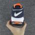Nike Air More Uptempo Basketball Unisex Shoes Deep Grey Orange 415082-400