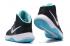Nike Air Precision Black White Polarized Blue 2017 men Basketball Shoes 898455-003