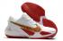 New Release Nike Zoom Freak 2 White Metallic Gold Gym Red Basketball Shoes DA0907-165