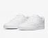 Nike Womens Court Vision Low Triple White Shoes CD5434-100