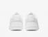 Nike Womens Court Vision Low Triple White Shoes CD5434-100