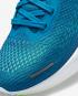 Nike ZoomX Invincible Run Flyknit Blue Orbit Lime Glow Football Grey CT2228-401