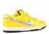 Nike Diamond Supply Co X Nike SB Dunk Low Pro Sb Canary Chrome Tour Yellow BV1310-700
