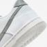 Nike SB Dunk Low GS Reflective Swoosh Grey White FV0365-100