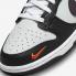 Nike SB Dunk Low Grey Black Orange Mini Swoosh FN7808-001