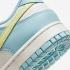 Nike SB Dunk Low Ocean Bliss Citron Tint Sail Light Silver DD1503-123