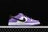 Nike SB Dunk Low Pro PRM White Purple Black 304292-305