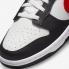 Nike SB Dunk Low Retro University Red Swoosh Panda Black White FB3354-001