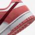 Nike SB Dunk Low Valentines Day White Team Red Adobe Dragon Red FQ7056-100