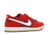 Nike Sb Zoom Dunk Low Pro Track White Cedar Red 854866-616