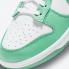 Womens Nike SB Dunk Low Green Glow White DD1503-105
