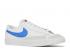 Nike Blazer Low 77 GS White Chlorophyll Medium Blue Black DA4074-109