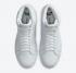 Nike SB Zoom Blazer Mid Triple White Running Shoes 864349-105