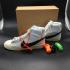 UNC OFF White x Nike Blazer Mid O SB shoes Light Grey Black