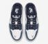 Nike SB x Air Jordan 1 Low Midnight Navy White Ember Glow Metallic Silver CJ7891-400