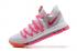 Nike Zoom KD X 10 Men Basketball Shoes Light Grey Pink