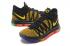 Nike Zoom KD X 10 Men Basketball Shoes Yellow Black Orange