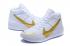 2020 Nike Zoom KD 13 EP White Metallic Gold Basketball Shoes Online CI9949-107