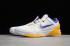 Nike Zoom Kobe 7 VII System Lakers White Purple Yellow 488371-101