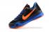Nike Zoom Kobe X 10 Low Men Basketball Shoes Black Blue Orange 745334