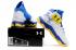 Nike Kyrie 2.5 Light Yellow Nacy Blue White Men Shoes Basketball Sneakers 1274425-481