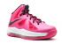 Nike Lebron 10 Gs White Black Fireberry 543564-600