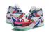 Nike LeBron 13 EP NikeId 25K White Flower Multi Color Basketball Shoes 823301