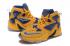 Nike LeBron 13 EP XIII James Basketball Shoes Yellow Dark Blue 823301