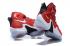 Nike LeBron 13 XIII EP University Red White Black On Court Basketball Shoes 807220 600