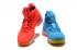 Nike Zoom Lebron XV 15 Men Basketball Shoes Bright Orange Yellow Blue